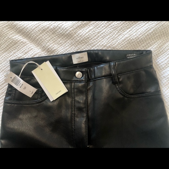 Aritzia Wilfred Melina Leather Pants - Picture 2 of 6